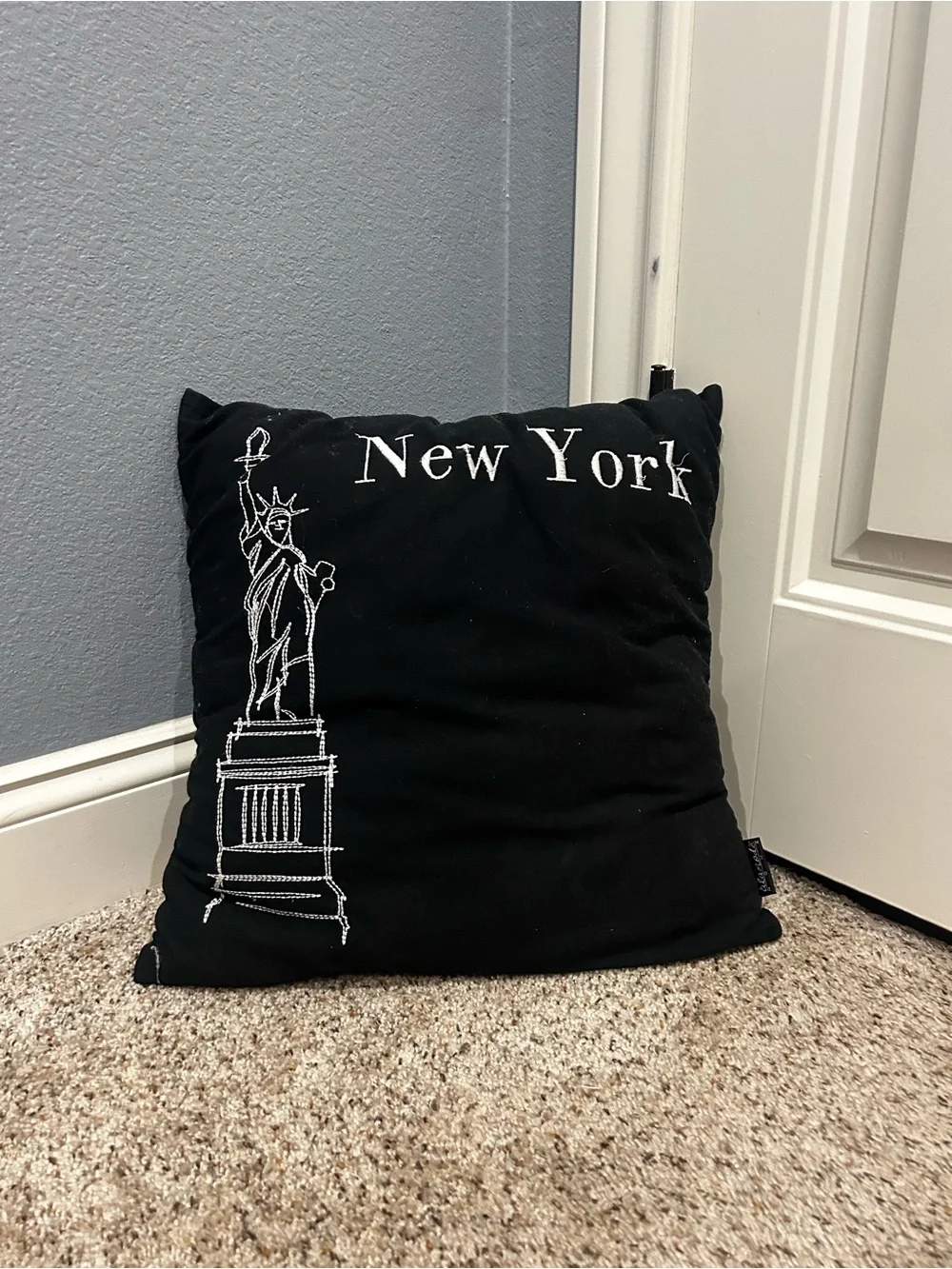 Decorative Pillows- Grey and black